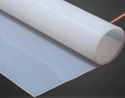 Heat - Resistant Silicone Rubber Sheet - Red/Translucent/Black, 500x500mm, 1mm Thickness (RED)