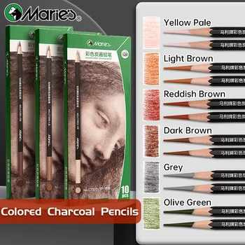 Marie's Colored Charcoal Pencil Set 1