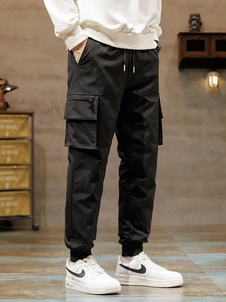 숏다운패딩  90% White Duck Down Padded Thicken Winter Warm Cargo Pants Men Black Joggers Sportswear Sweatpants Thermal Down Wadded Trousers 