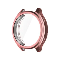 Soft TPU Anti-Scratch Protective Bumper Case for Xiaomi Watch 2 (Pink)