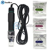 Industrial Online PH ORP Electrode BNC Connector 5 Meter Length Cable for Water Purity Tester Acidity Detector Aquarium Pool 1