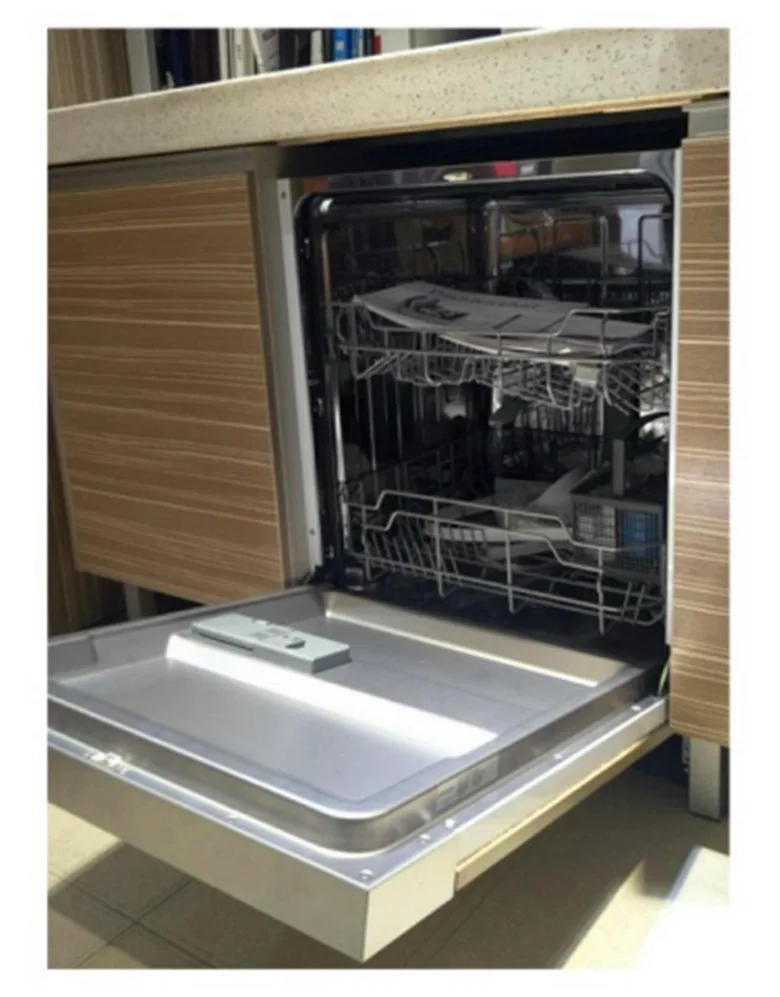 Household Semi-embedded 60CM Dishwasher Can Hold 12 Sets of Tableware 3