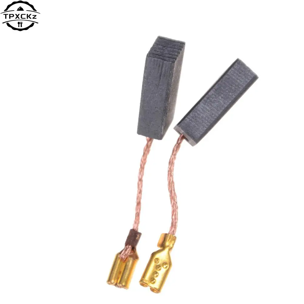 Carbon brush 10PCS Graphite Copper Motor Carbon Brushes Set Tight Copper Wire for Electric Hammer/Drill Angle Grindern 15*8*5mm