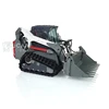 1/14 Hydraulic Loader Metal LESU Aoue-Lt5 Radio Control Tracked Skid-Steer RC Truck Model Lights Toys Adults Thzh1209-Smt9 3