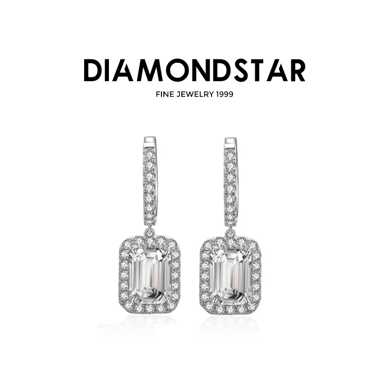 

IGI GIA Certified VVS VS Diamond Drop Earrings customized 14K 18K 24K Gold Earrings for women Lab grown diamond Earring