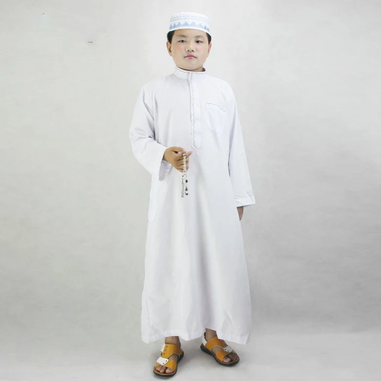 Kids Muslim Clothing Middle East Turkish Pakistan Dubai Robe Eid Ramadan  6-12 Years Old Boys Robes 80-165Cm 2022 Summer New - AliExpress