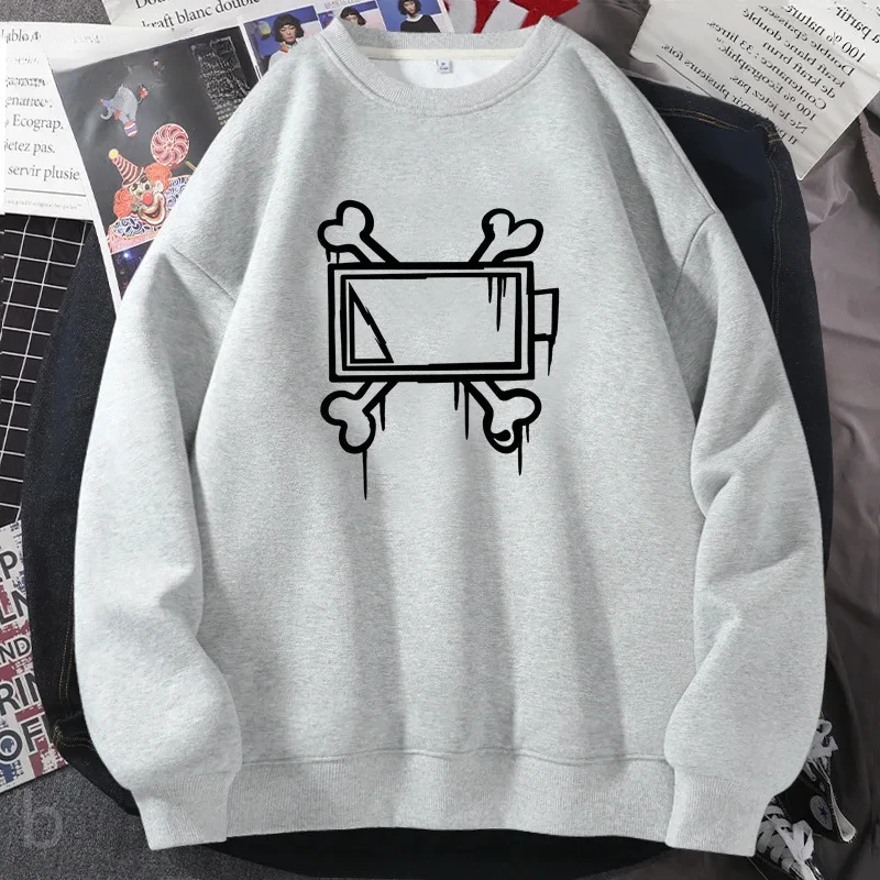 Women's Hoodie Murder Drones Print Uzi Doorman Bone Batttery Sweatshirt Hood Casual Personalized Street Wear Vacation Wearing 3