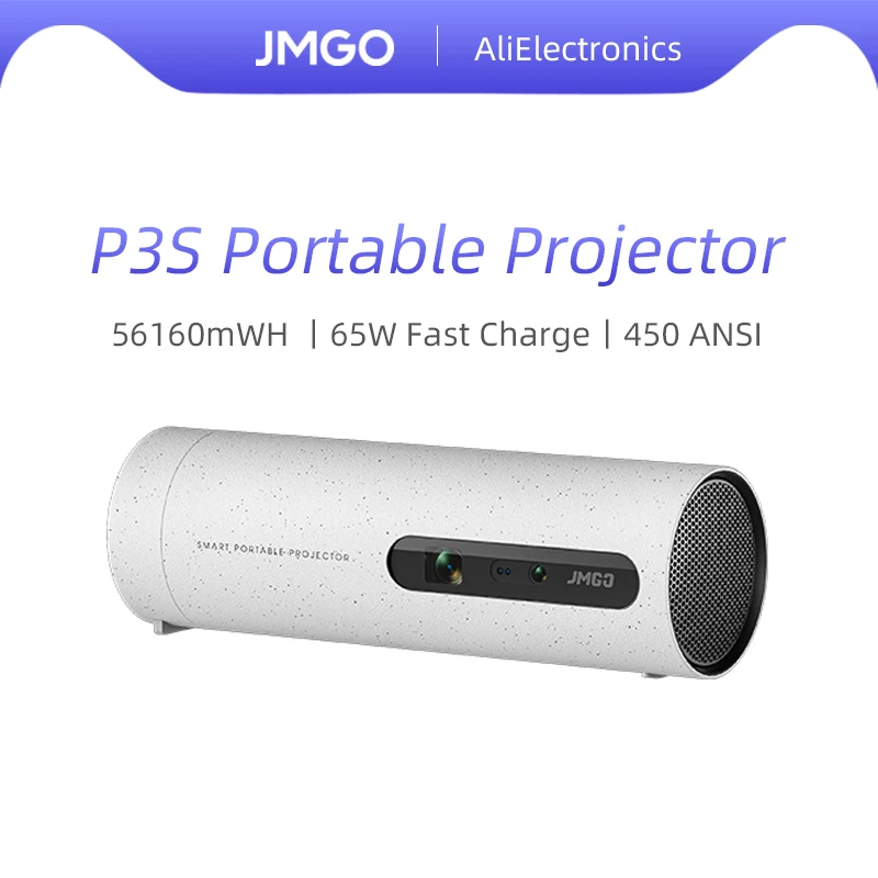Jmgo-バッテリー内蔵のポータブルプロジェクター,ミニLED 