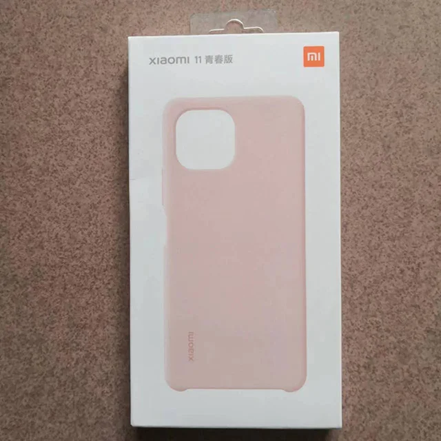 Topme Custodia In Silicone Per Xiaomi MI 11 Lite (4G/5G/NE), Cover Morbida Con Bordo Dorato - Rosa Elegante - 2