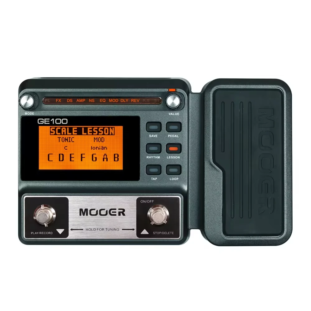 Electric Guitar Pedal MOOER GE100 Guitar Pedal Multi-effects Processor with Loop Recording