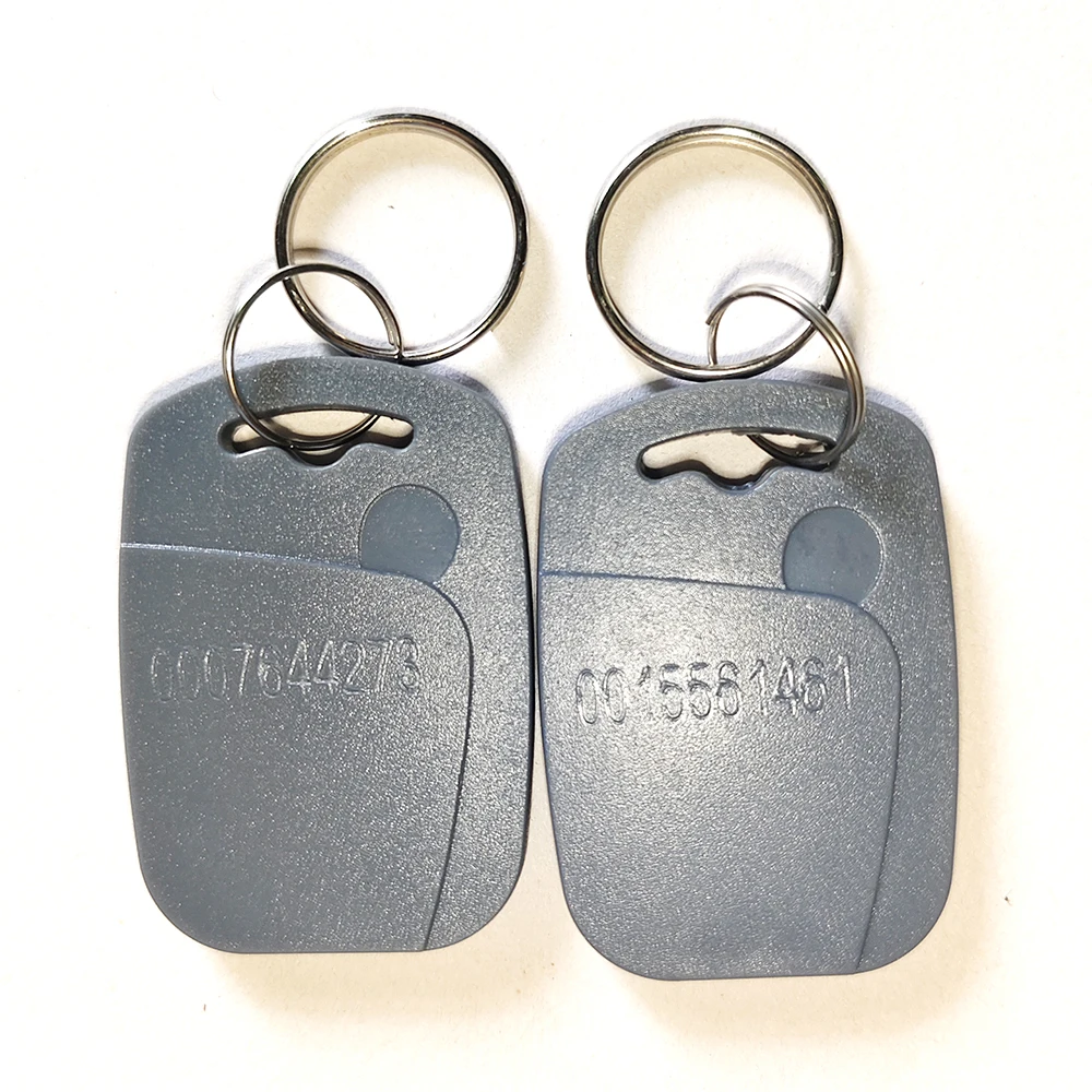Pack of 100 RFID Key Fob Keychain Tags