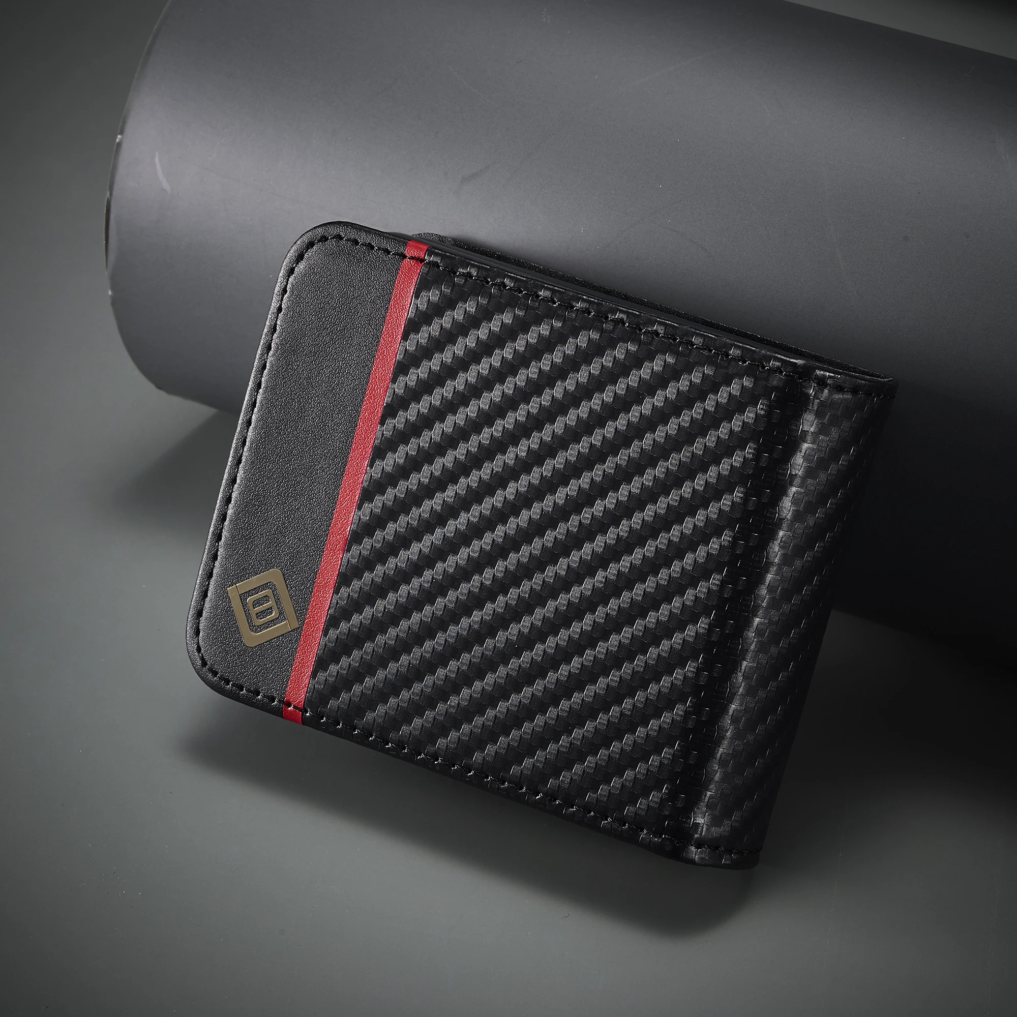 Premium Carbon Fiber Leather Magnetic Flip Wallet Case – Sleek Phone Cover with Card Holder