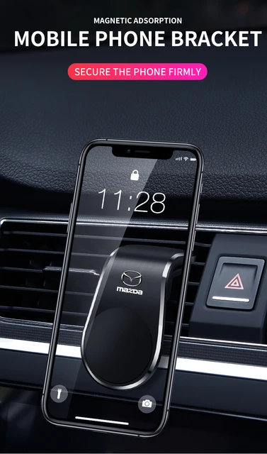 Support De TéLéPhone De Voiture Pour Mazda CX-3 CX-5 CX-7, Support De  TéLéPhone Pour éVent à Rotation à 360 °, Apparence à La Mode Et Accessoires