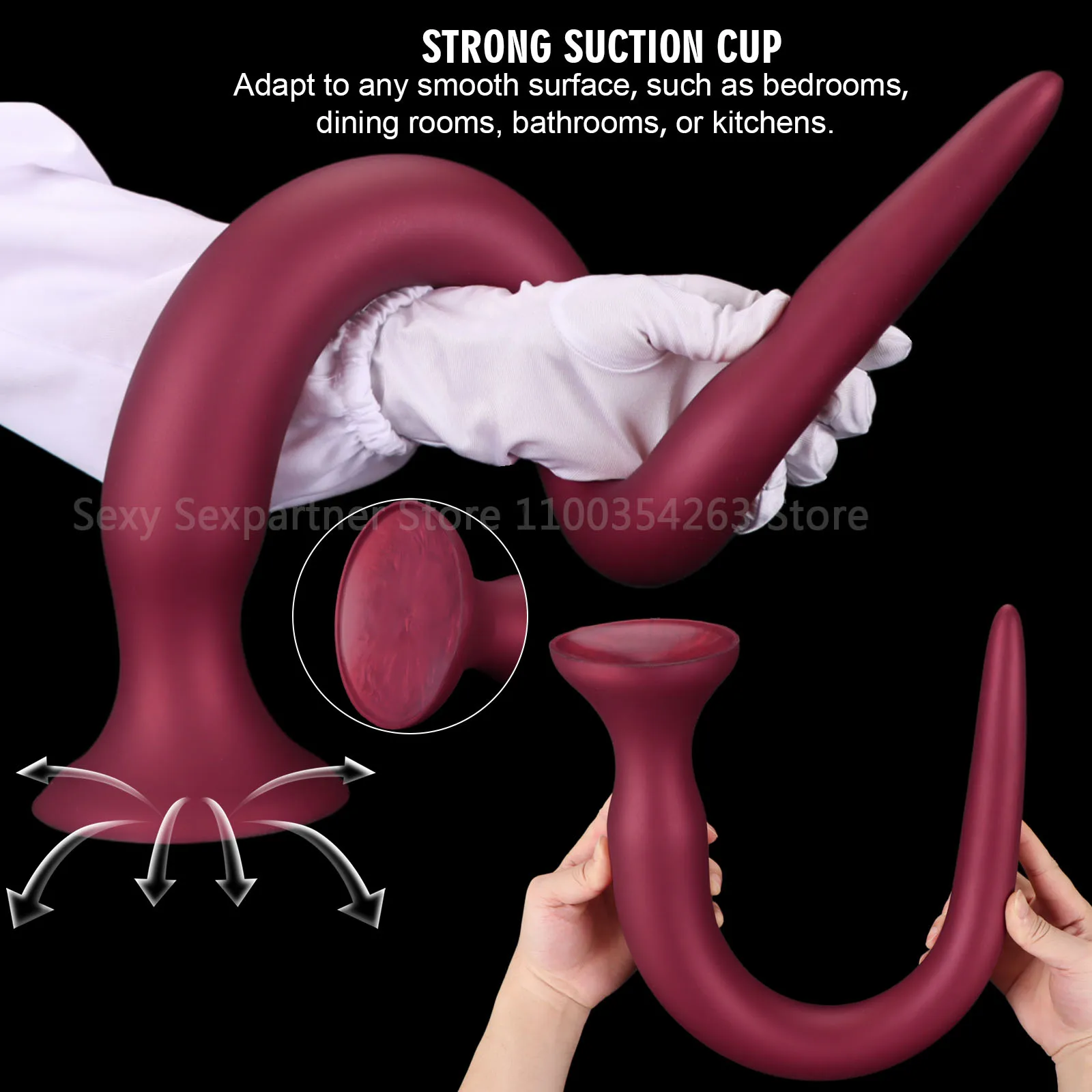 Huge Anal Plug Large Butt Plug For Men And Women Training Toy_voghion.com