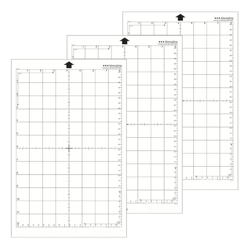 

3 листа ковриков для резки размером 12x8 дюймов. Коврики для резки с клеем для силуэтов. Портретные поделки. Лоскутное шитье. в