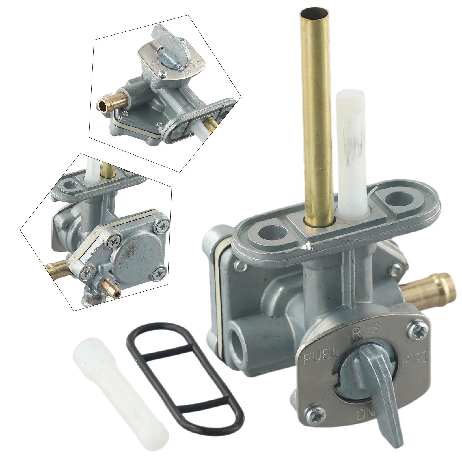 83-2800 83-2801 Petcock Triumph BSA Norton Fuel Petcock Valve - Foto 9