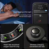 R10 Smart Ring For Men Women with Wireless Charging,SkinTemperature Health and Sleep Monitor,Multi-sport Modes For Andriod IOS - Image 3