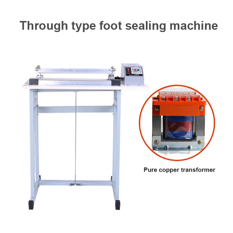 

Foot Pedal Impulse Sealer Machine Packaging Machine Industry Household Plastic Food Packaging Bags Plastic Sealing Machine 3mm