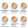 20Bar dual head drip pump pressure 220V 110V semi-automatic espresso machine 1000ml water tank simple one click operation 4