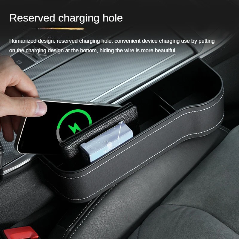 

Car seat storage box gap storage box multifunctional leak-proof sundries bag car storage