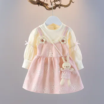 Floral Bunny Layered Dress 1