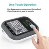 Home voice automatic arm sphygmomanometer LED large screen display time and date electronic blood pressure meter 1