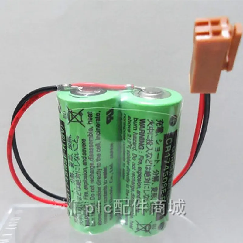 

1pce 2CR17450SE 6 в C145550 ПЛК Промышленный контроль литиевая батарея CR17450SE 2 комбинации