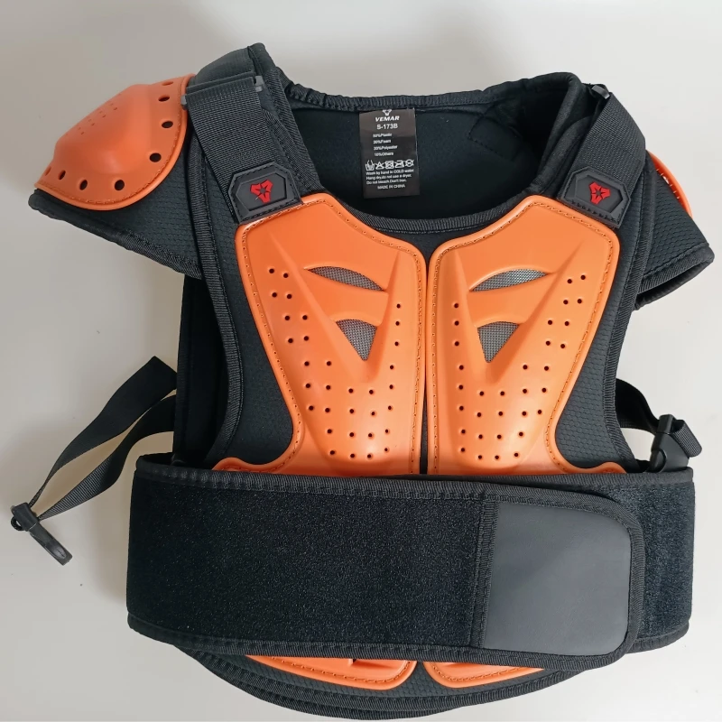 Kid's Motorcycle Armor Vest Protection Motocross Body Armor Jacket Protective Armors Riding DH Moto Full Children