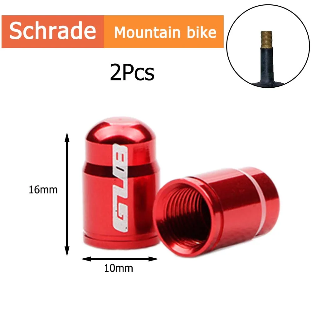 MTB Vacuum Bicycle Accessories Tire Valve Protector Aluminum Bike Tire Caps Schrader/Presta