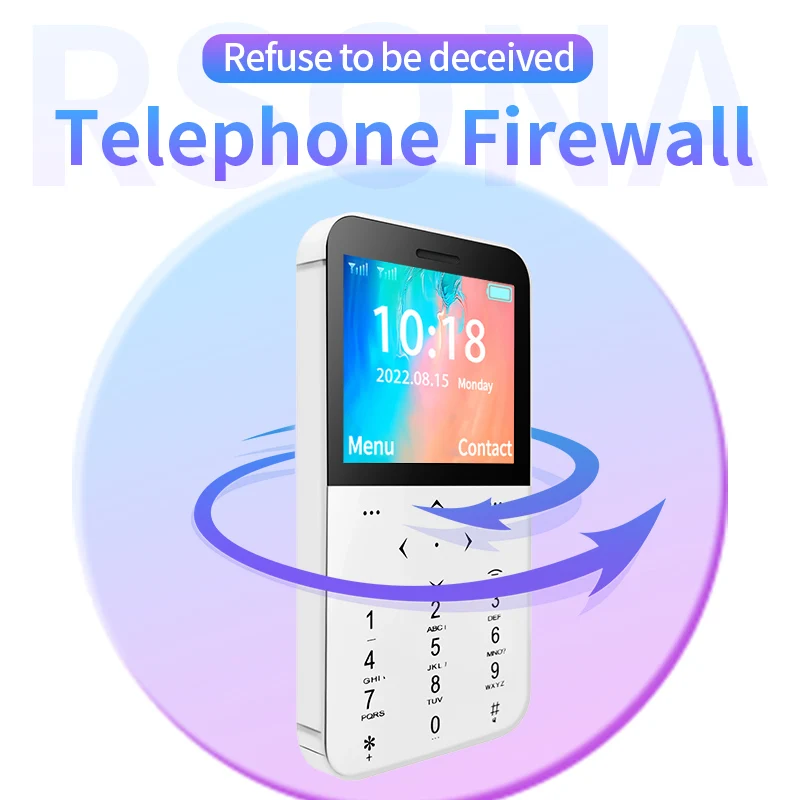 H888 미니 2G 휴대용 학생 휴대폰, 1.8 인치 HD 카메라, GSM 듀얼 SIM 버튼 잠금 해제 휴대폰, 2800mAh