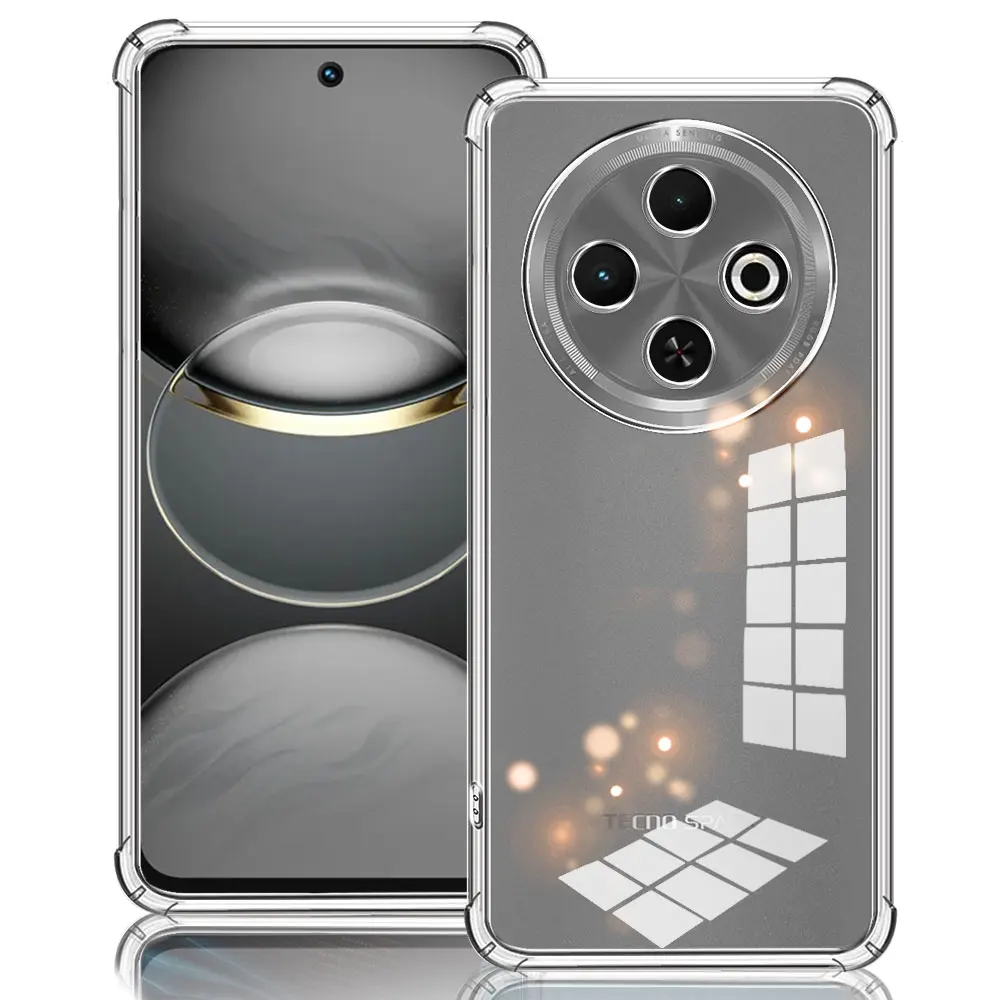 Shockproof Airbag Clear TPU Phone Case - Soft Silicone Protective Bumper Cover