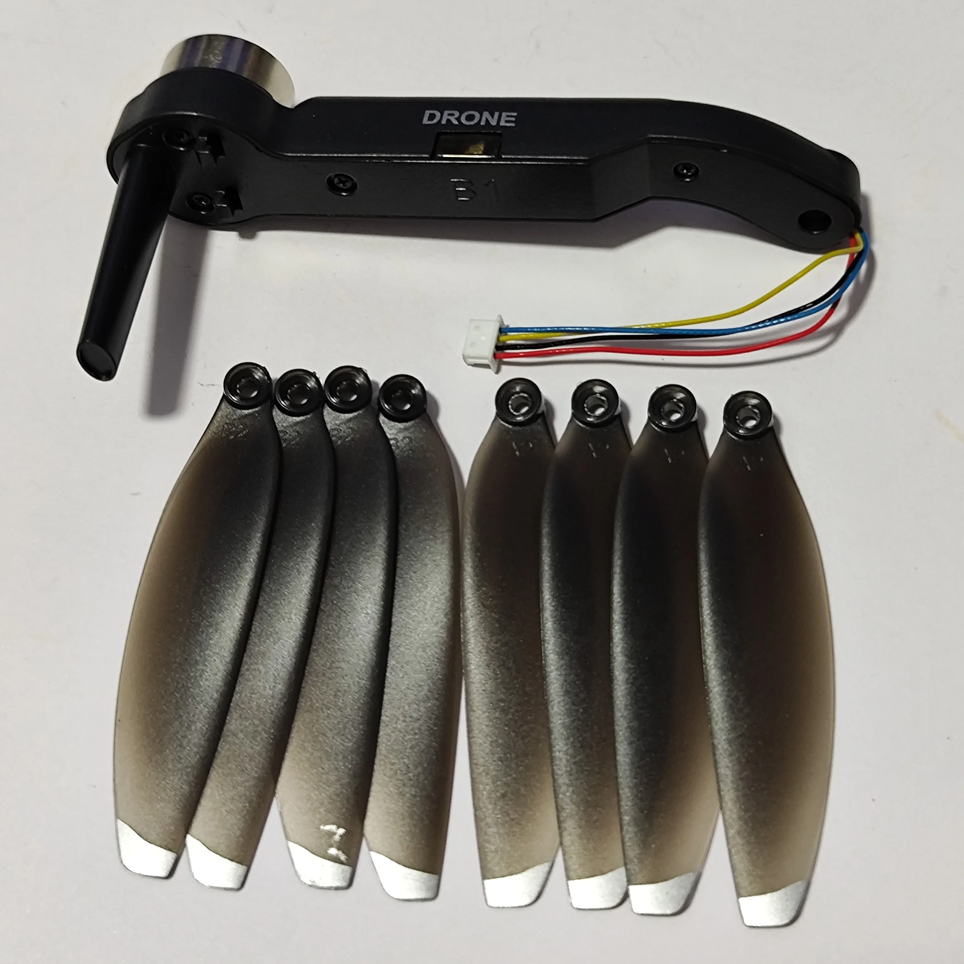 

Original Accessories Propellers 8PCS + Front Arm B Brushless Motor Spare Parts for KFR/C KF613 RC Drone