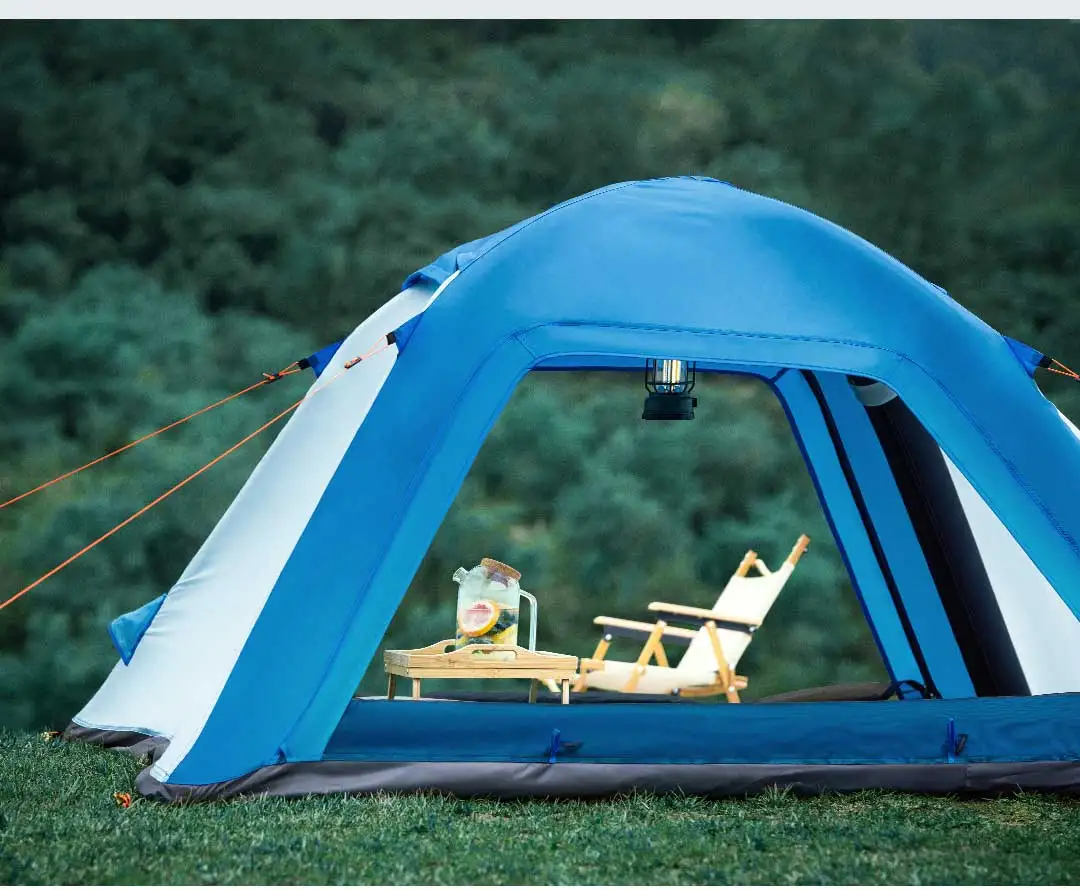 Hydsto Tent Camping Folding Outdoor Fully Automatic Speed Open Rain Proof Sunscreen Wilderness Camping Portable Equipment