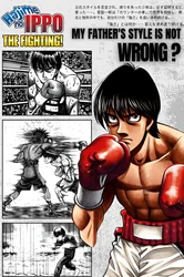 Elevate Your Space: Japanese Boxing Anime Art Canvas Poster - 40X60cm No Frame (PF43754)
