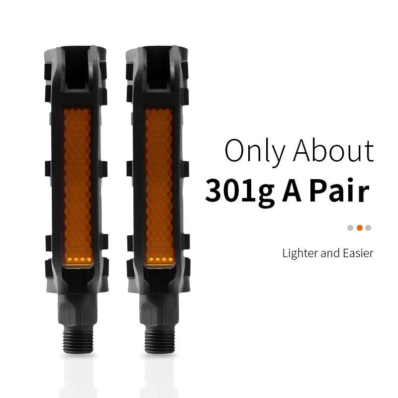 TOSUOD ABSJT-01 Bicycle Pedals Lightweight Anti-Slip Plastic MTB Road Bike - Image 2
