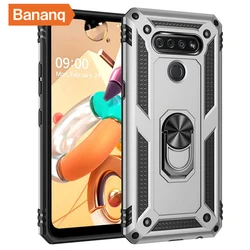 Peaktop Shockproof Protective Phone Case for LG K50S (Silver)