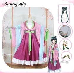 Maomao Cosplay Costume Wig Anime The Apothecary Diaries Dress Skirt Pink Top Hairpin Kusuriya No Hitorigoto Halloween for Women