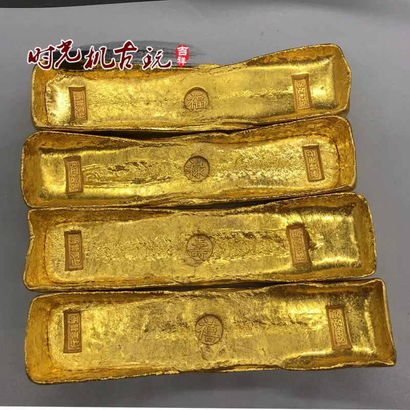 

Ретро коллекция Fu Lu Shou Xi Золотые декоративные украшения