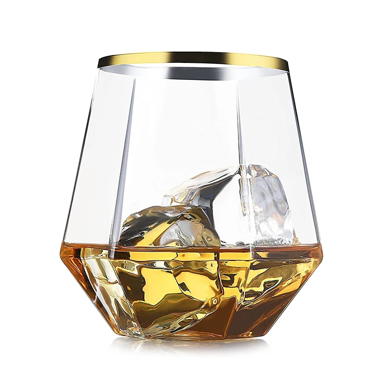 360ml Wedding Wine Plastic Simulated Glass Drinkware Transparent Cocktail Glass Party Bar Club Drinking Tools Tea Coffee Mug - 4