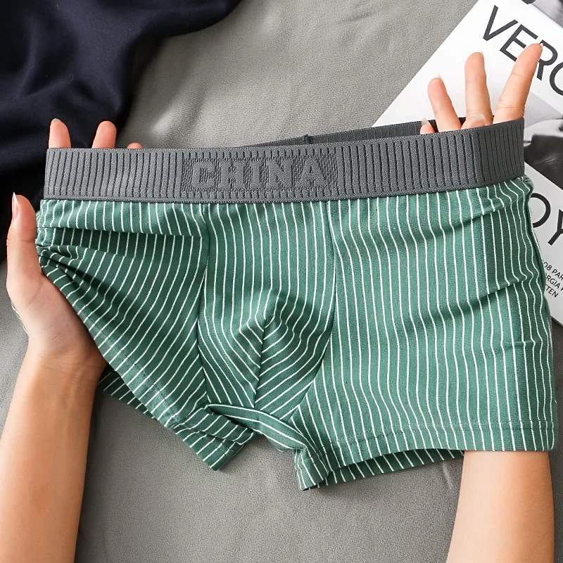 

Боксеры CHNA мужские хлопковые, нижнее белье с надписью, дышащие трусы-боксеры