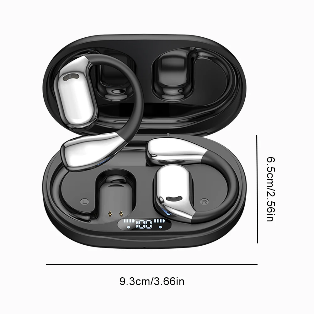 Language Translator AI Translation Earbuds Bluetooth 5.4 Real-time Two-Way Earbuds Translator Device for Travel Business