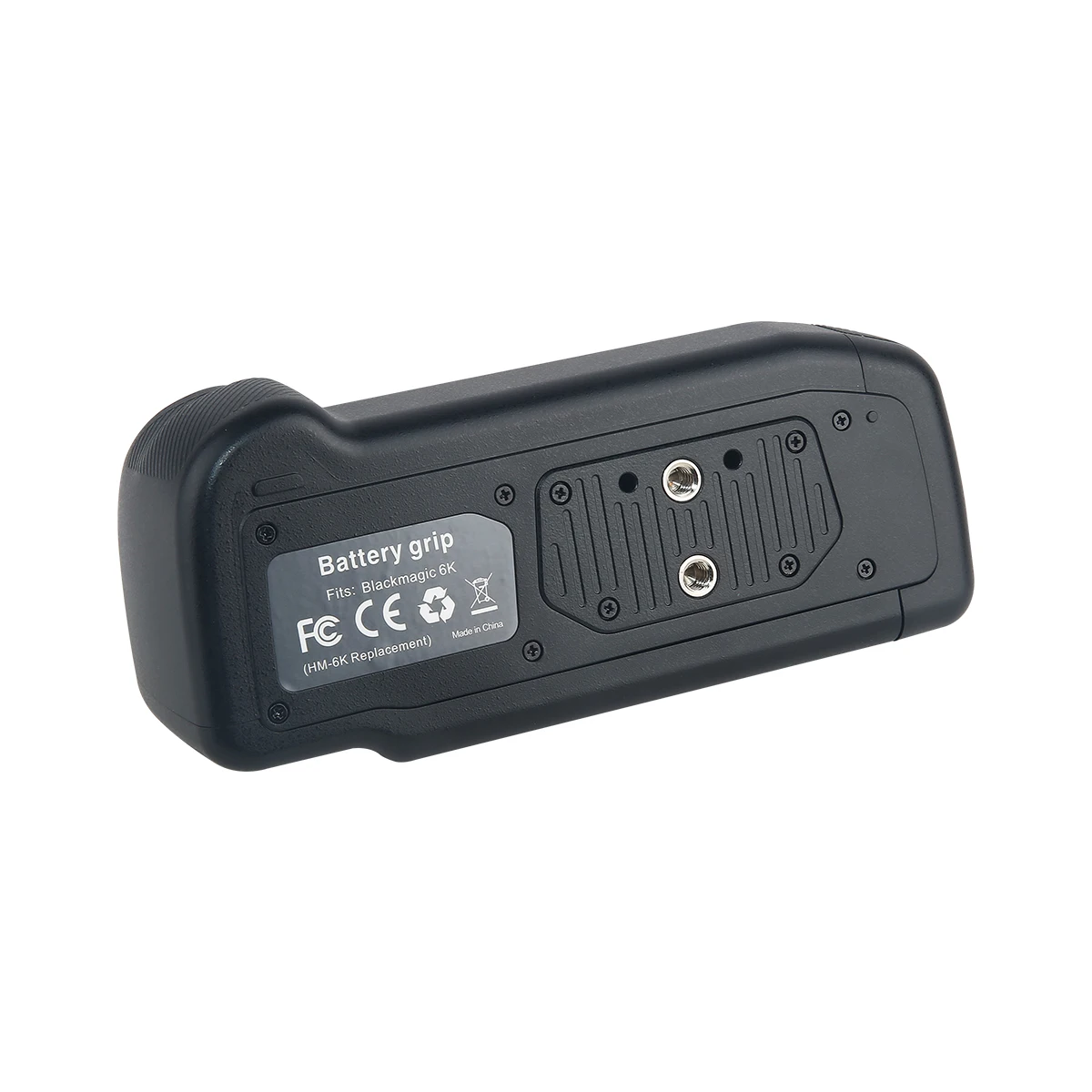 Vertical Battery Grip Two Battery Hole for Blackmagic 6K Pro Pocket Cinema Camera BMPCC 6K PRO