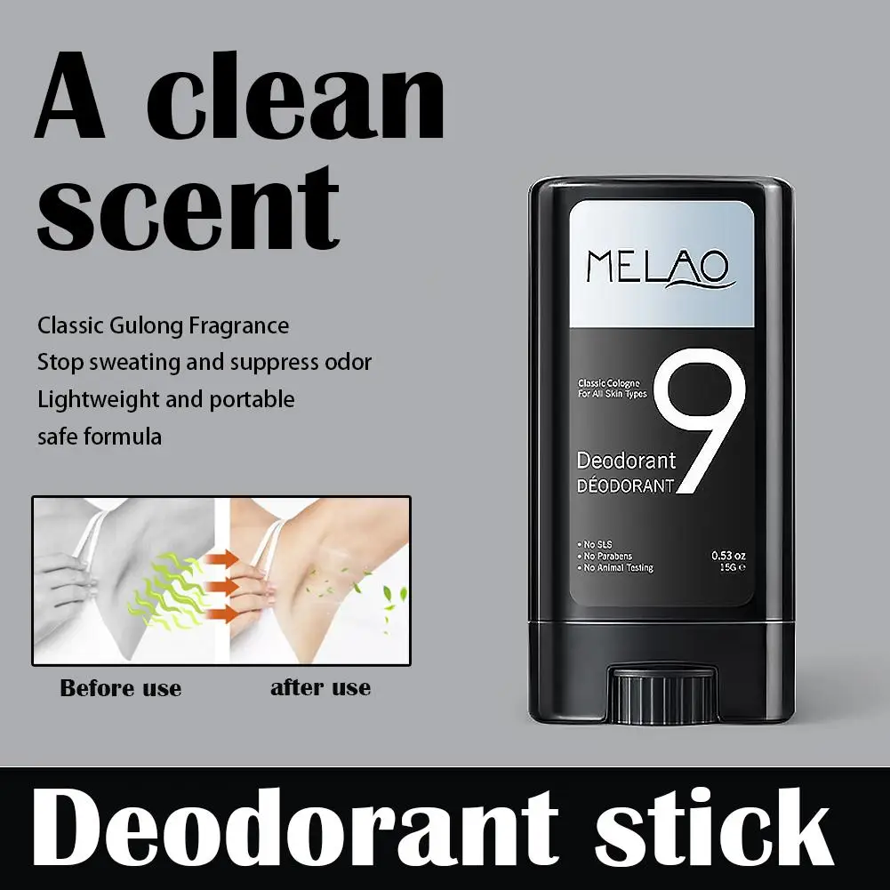Deodorante Stick da Uomo 15g, Protezione a Lunga Durata contro gli Odori, Antitraspirante, Profumo Fresco, Controllo del Sudore per Uso Quotidiano - immagine 2