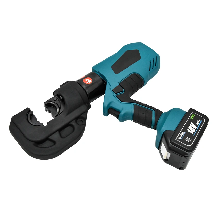 EZ-300/ EZ-400 DC 18V/4Ah Professional Rechargeable Hydraulic Pliers Crimping Pliers Charging Crimping Tool Hydraulic Pliers 4