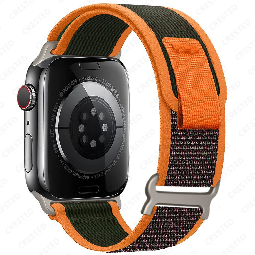 Premium Nylon Trail Strap for Apple Watch Bands – Ultra-Durable and Stylish Bracelet Replacement