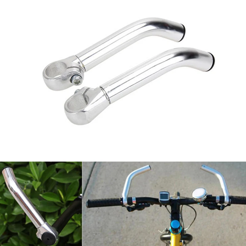 1 Pair Mountain Bike Handlebars End Retro Bicycle Cattle Horn