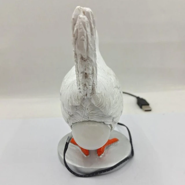 Lâmpada de ovo de galinha, lâmpada de ovo de galinha poedeira USB quente  para sala de estar