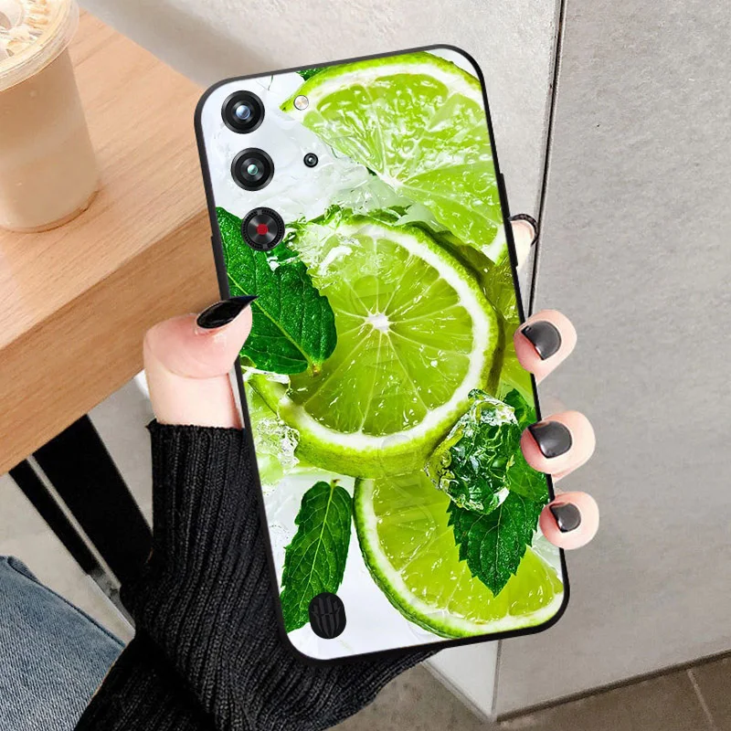 Luxury Shockproof Silicone Case for Red Magic 10 Pro - Fashionable Soft TPU Shell Cover