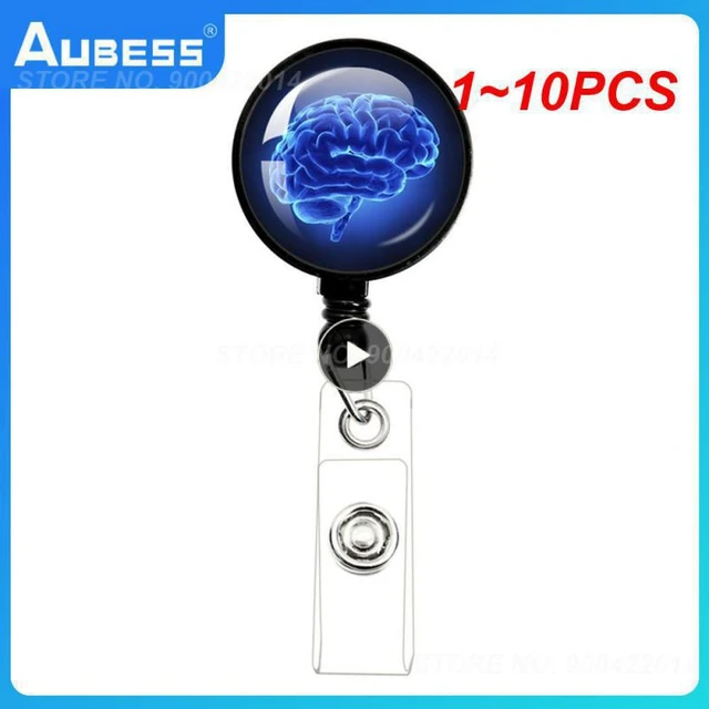 1~10PCS Creative Retractable X-Ray Badge Reel Radiology Badge Reel Holder  Badge Reel Nurse Student Card Reel Clip Office - AliExpress