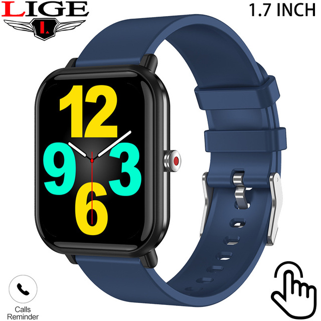 Sports Smart Watch Men Temperature Fitness Smartwatch Women Blood Pressure Digital Watches For Android iOS Weather Bracelet